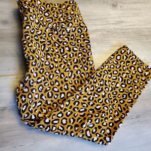 Old navy mid-rise printed pixie ankle pants
